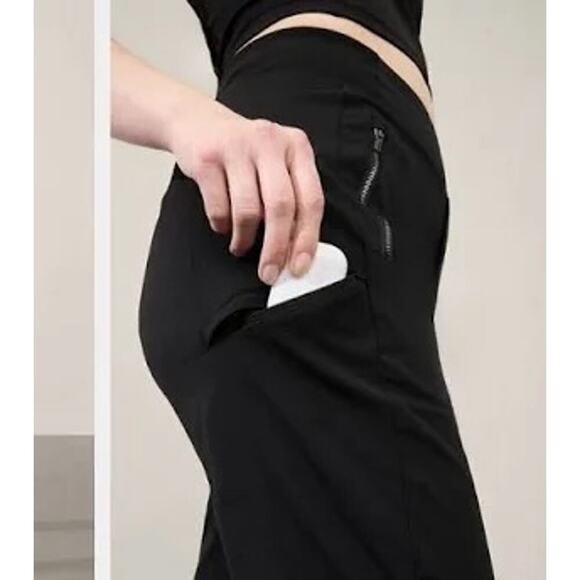 Athleta Womens Trekkie North Jogger Size 10 Black #405726 - Picture 3 of 14